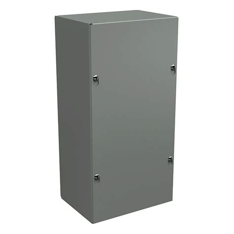 Enclosure: 12 x 6 x 4in, wall mount, carbon steel (PN